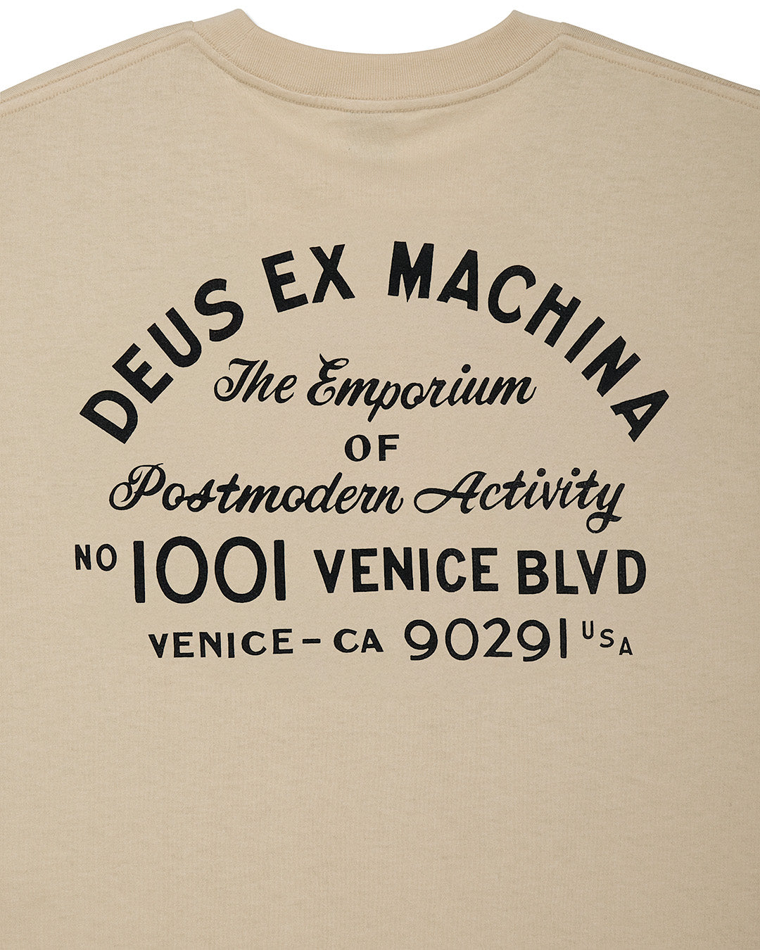 DEUS EX MACHINA FAST LODGE TEE - SEEDPEARL