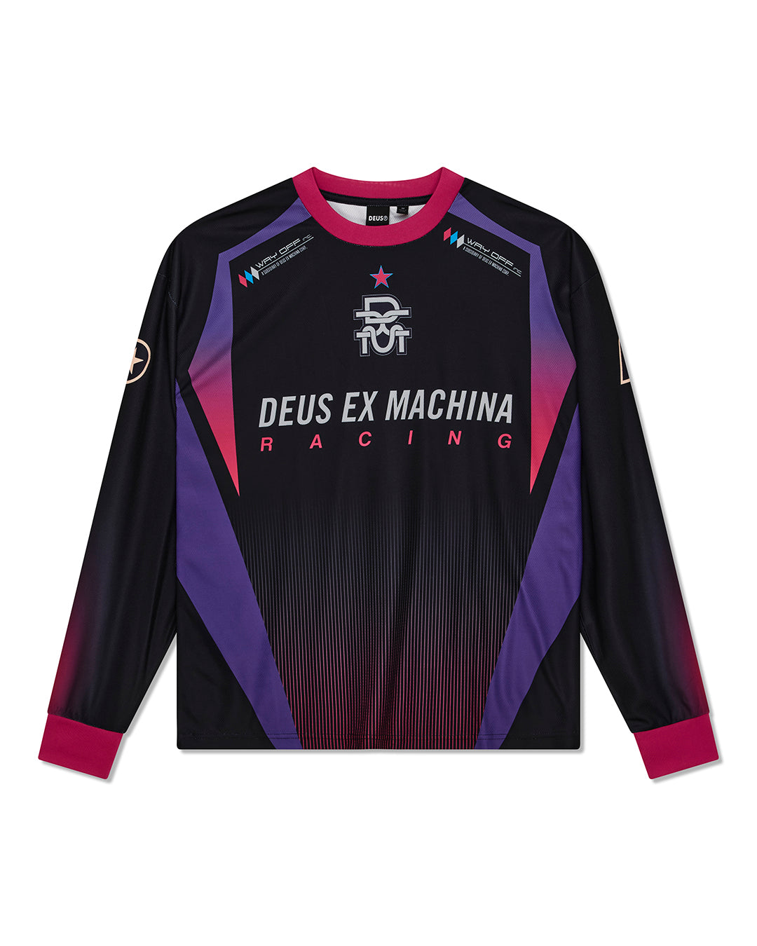 renegade-moto-jersey-black|Flatlay