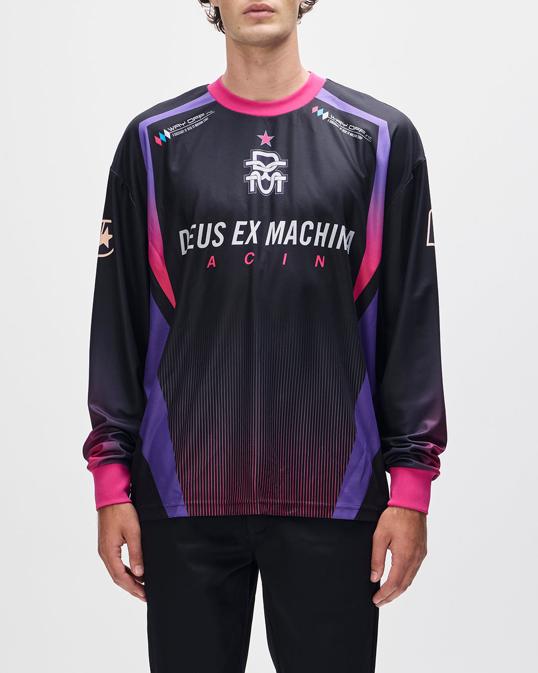 renegade-moto-jersey-black|Model
