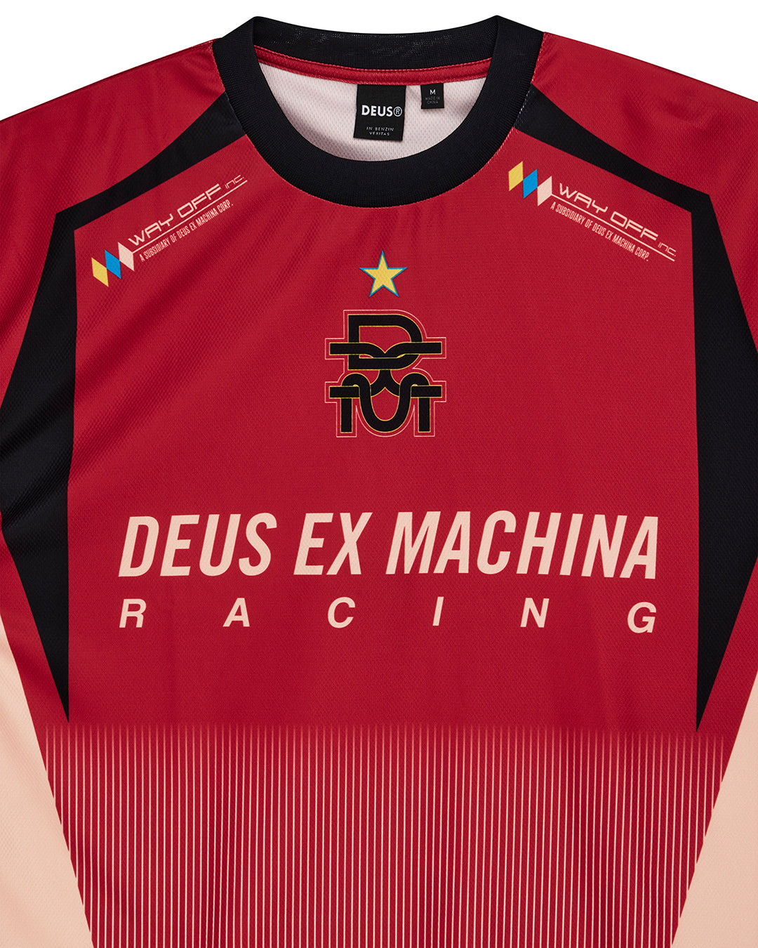 DEUS EX MACHINA RENEGADE MOTO JERSEY - RED