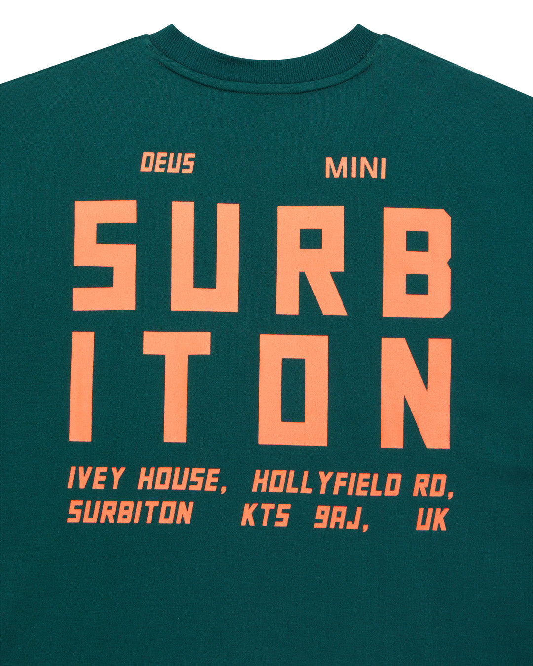 DEUS EX MACHINA SURBITON ADDRESS TEE - RACE GREEN