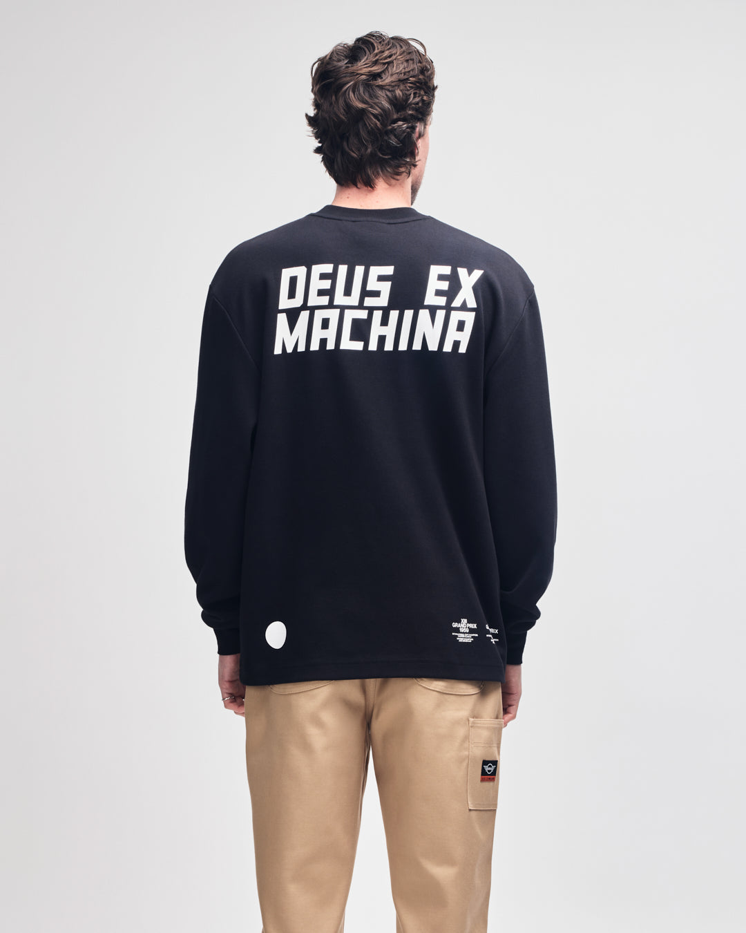 DEUS EX MACHINA BE FIRST LS TEE - BLACK