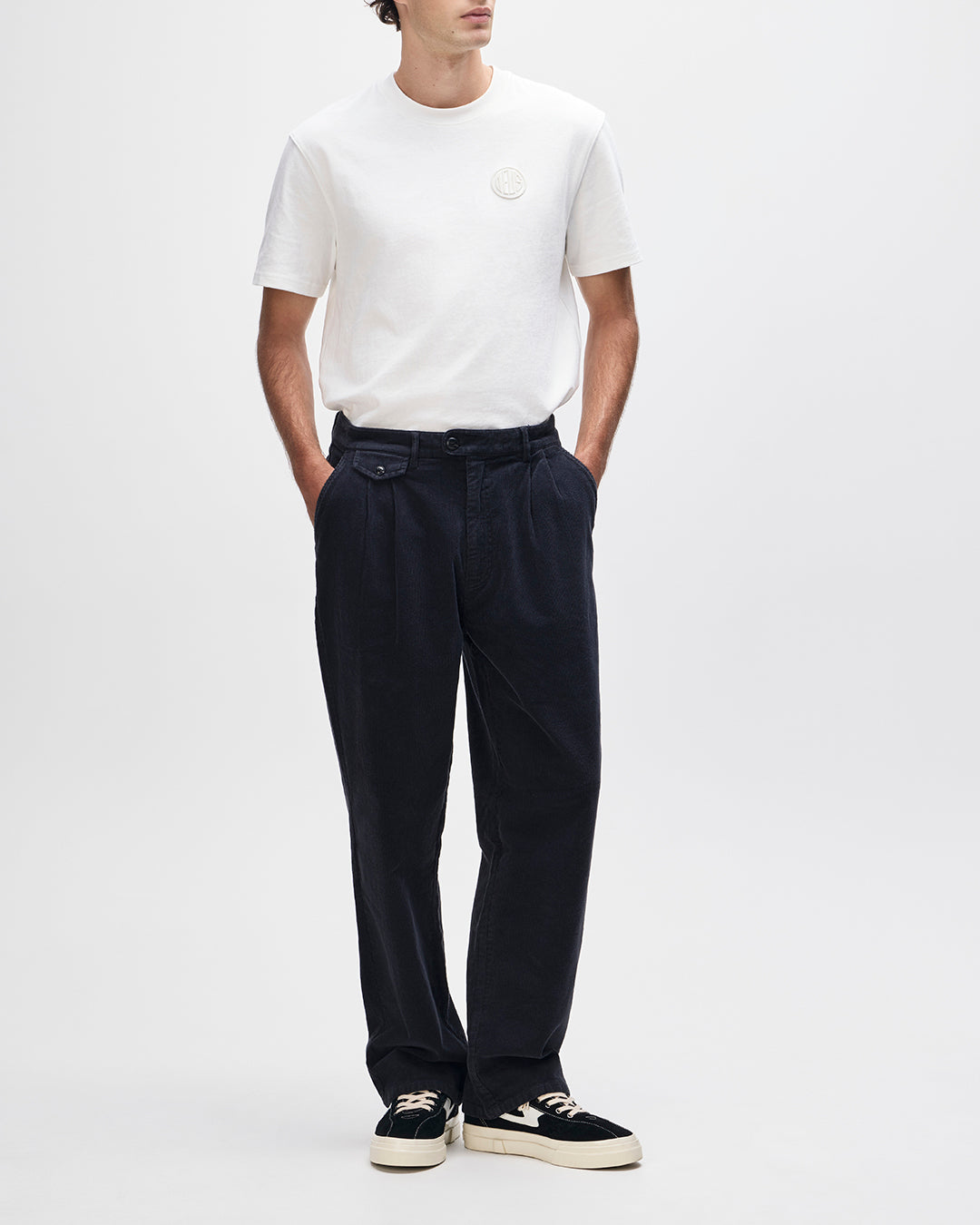 DEUS EX MACHINA MALVO CORD PANT - BLACK