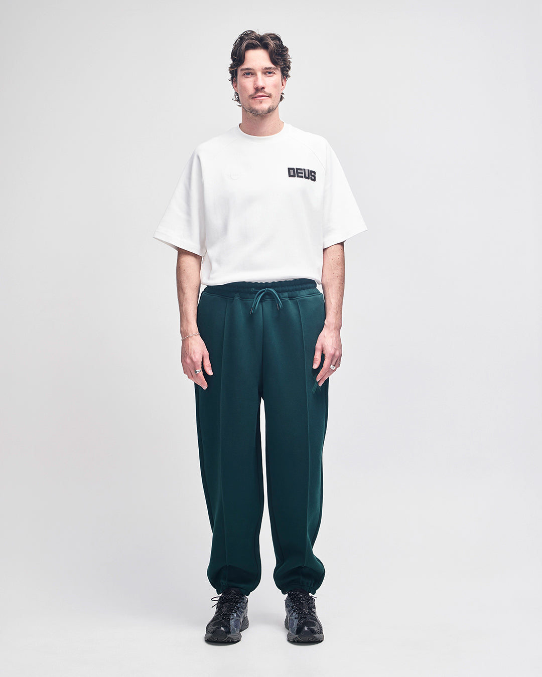 DEUS EX MACHINA MINI TRACKPANT - RACE GREEN