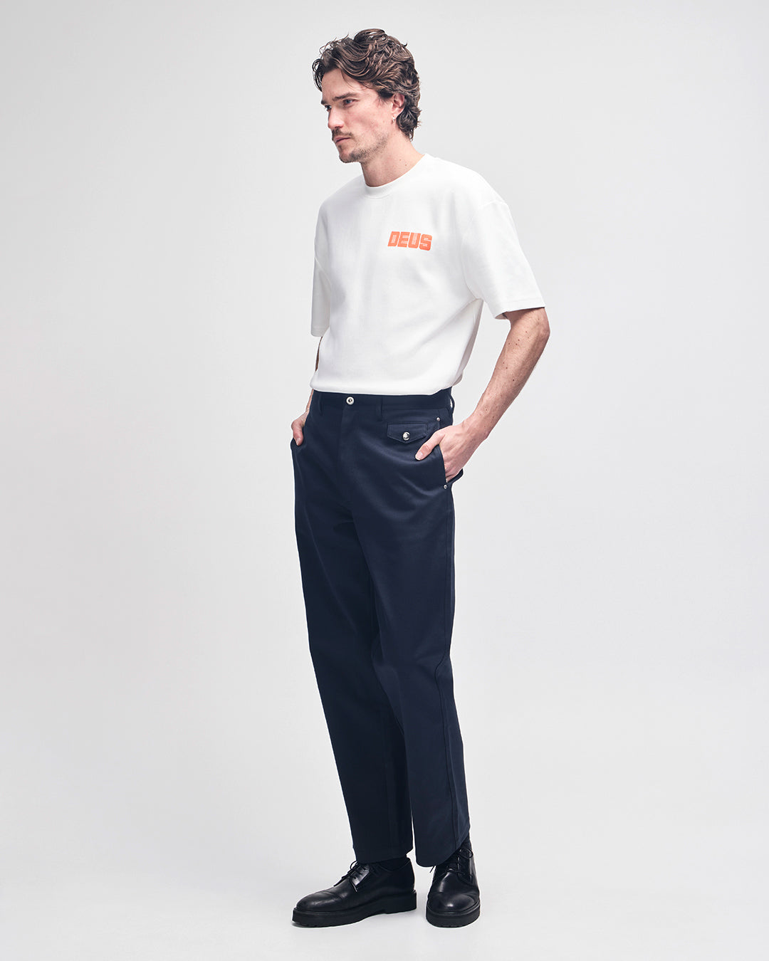 DEUS EX MACHINA MINI WORKPANT - BLACK