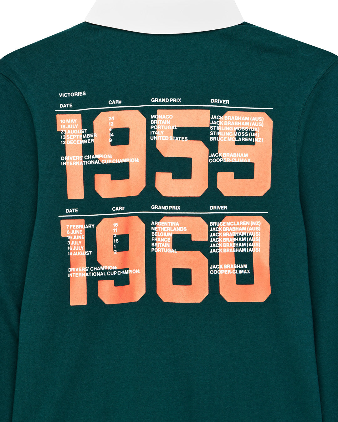 DEUS EX MACHINA GRAND PRIX POLO - RACE GREEN