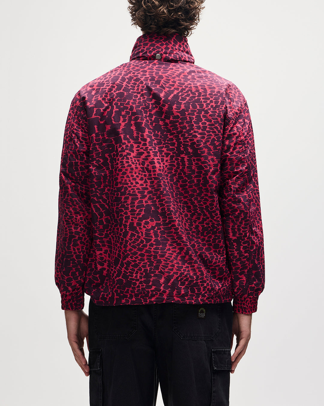 DEUS EX MACHINA ZANZIBAR WINDSTOPPER - RASPBERRY