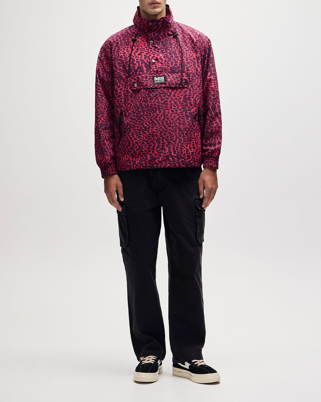 DEUS EX MACHINA ZANZIBAR WINDSTOPPER - RASPBERRY