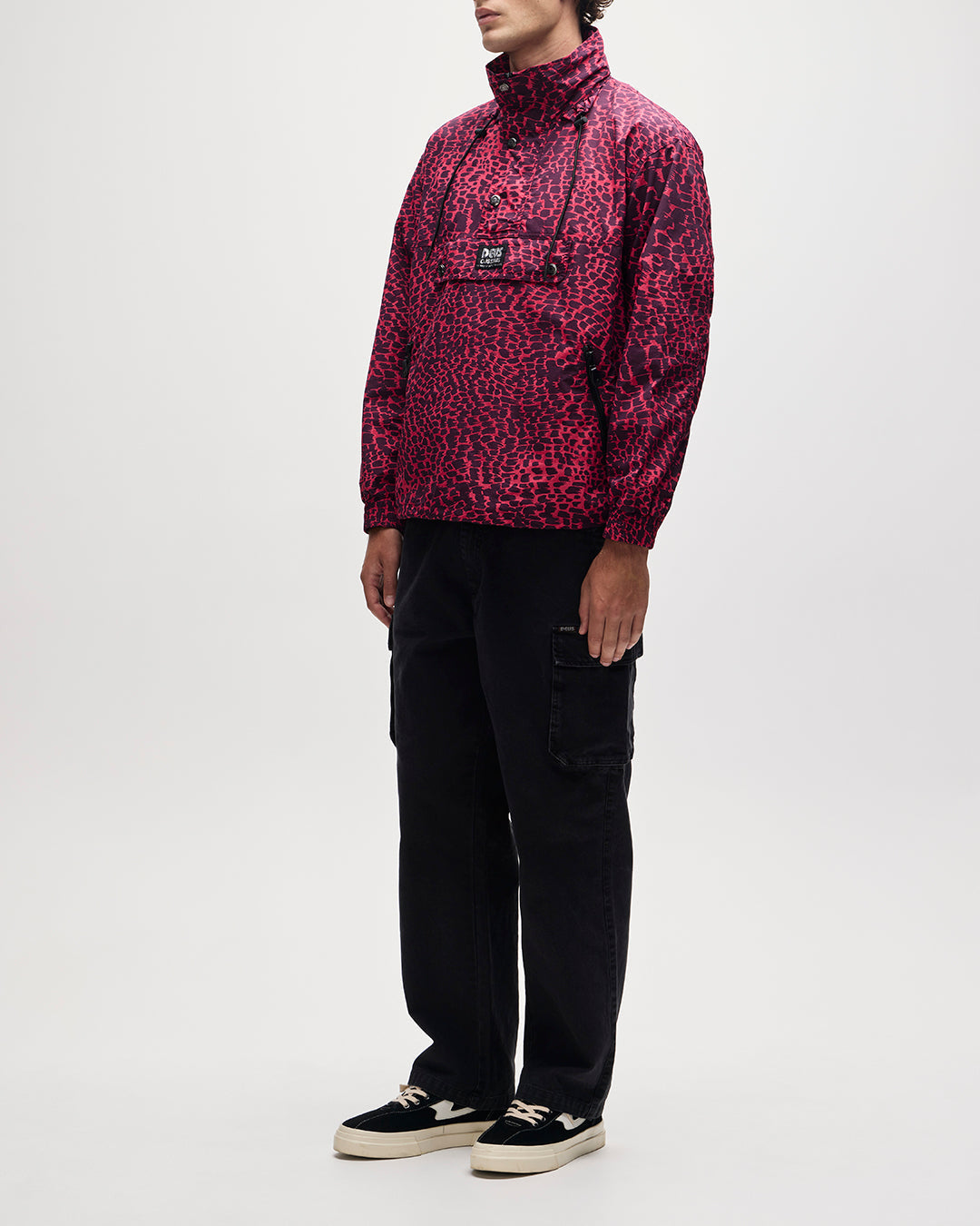 DEUS EX MACHINA ZANZIBAR WINDSTOPPER - RASPBERRY