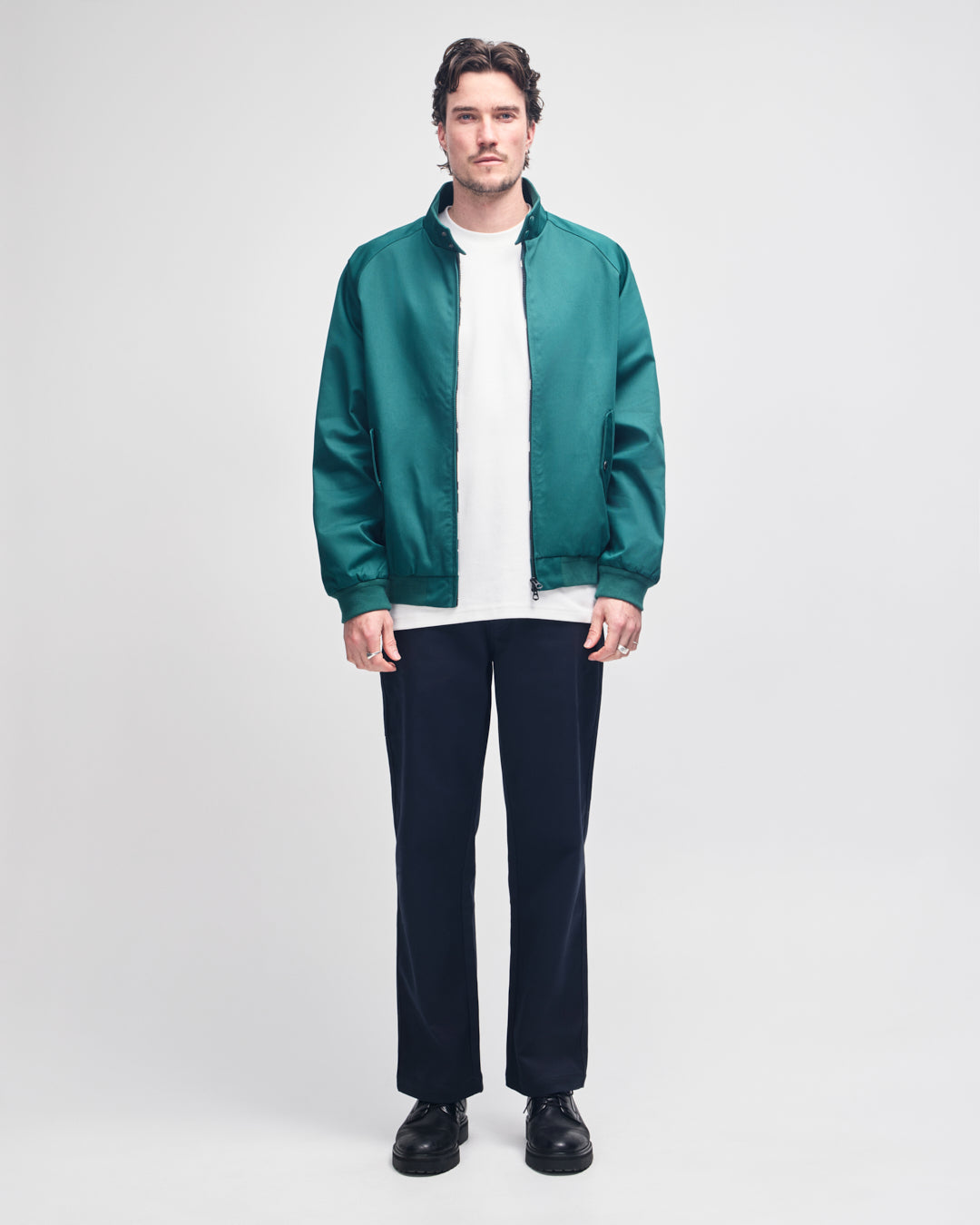 DEUS EX MACHINA MINI HARRINGTON JACKET - RACE GREEN