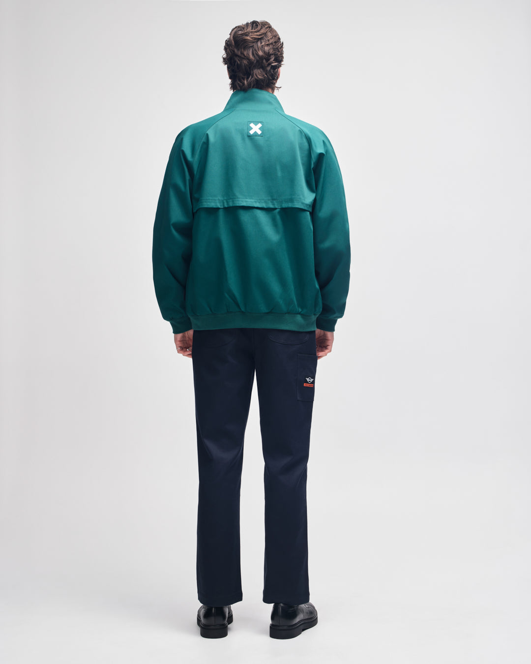 DEUS EX MACHINA MINI HARRINGTON JACKET - RACE GREEN