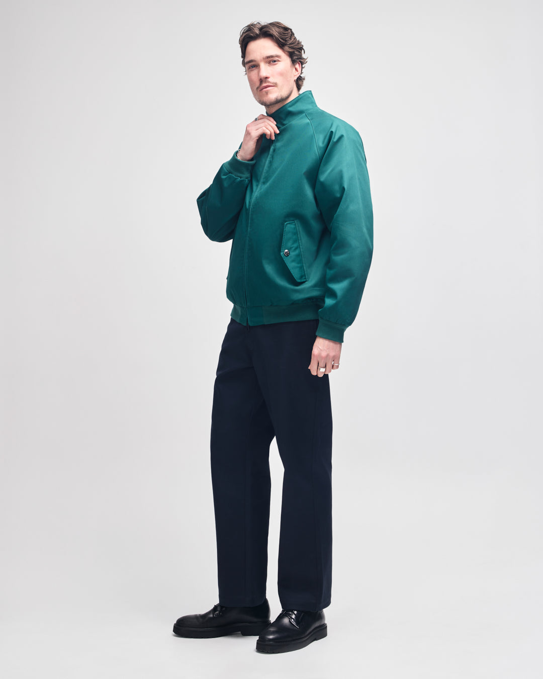 DEUS EX MACHINA MINI HARRINGTON JACKET - RACE GREEN