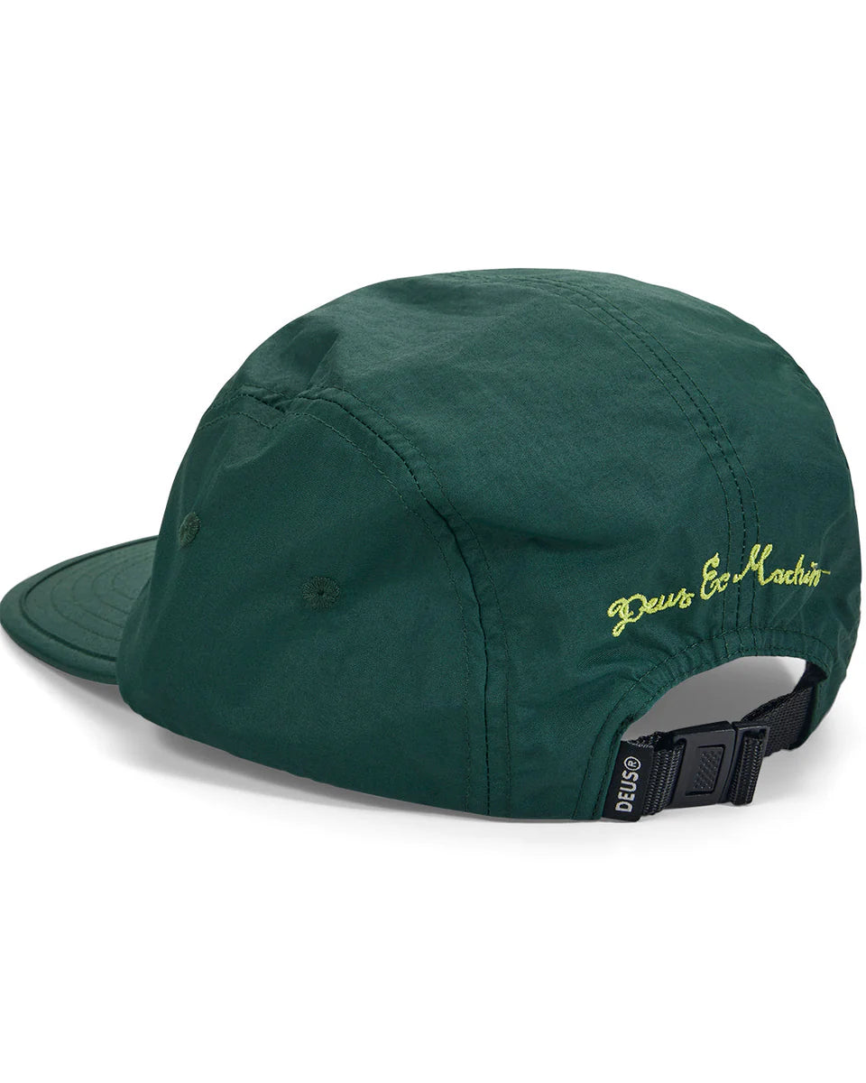 Deus Ex Machina Clement 5 Panel Cap — Hunter Green — view 2