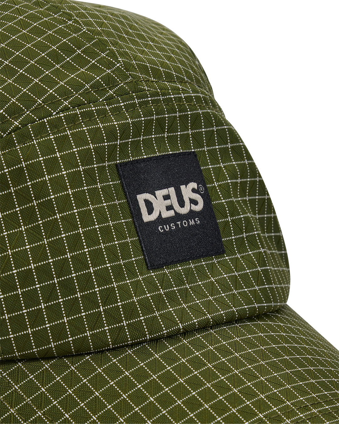 DEUS EX MACHINA EARLY HOURS 5 PANEL CAP - PINE GREEN