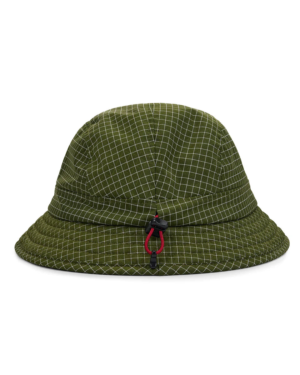 DEUS DETOURS BUCKET HAT - PINE GREEN