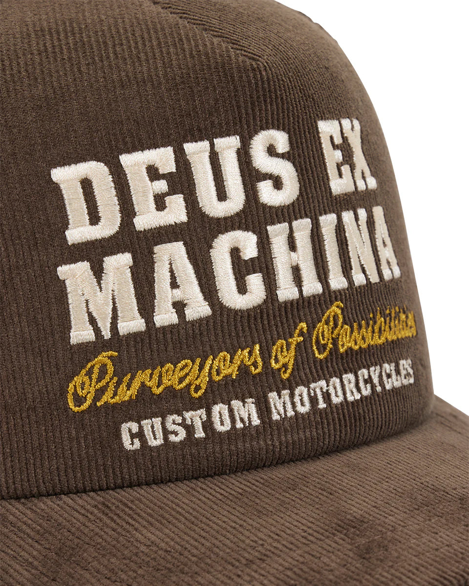 Deus Gumshoe Cord Trucker — Potting Brown — view 3