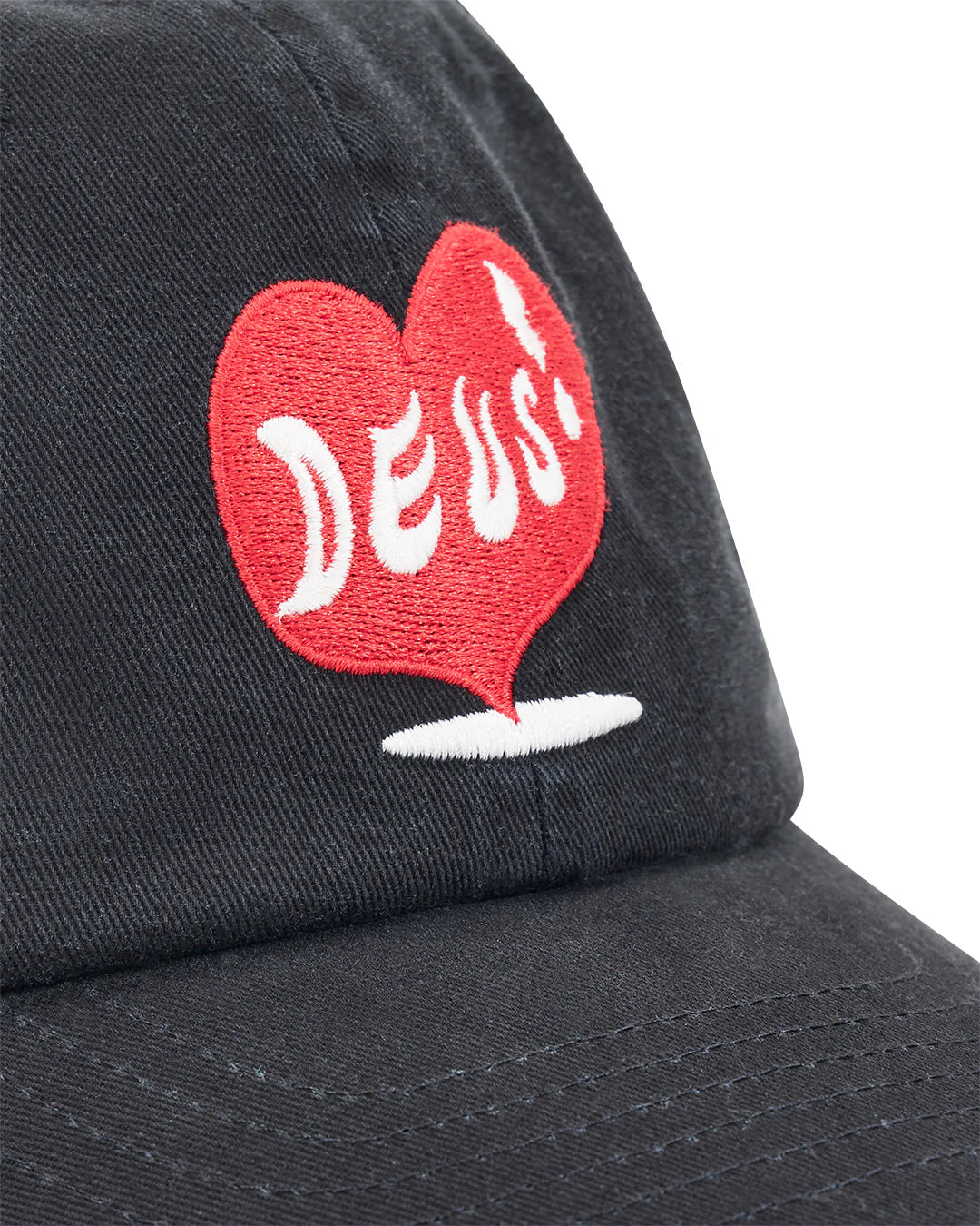 DEUS EX MACHINA DEEP CUT DAD CAP - BLACK