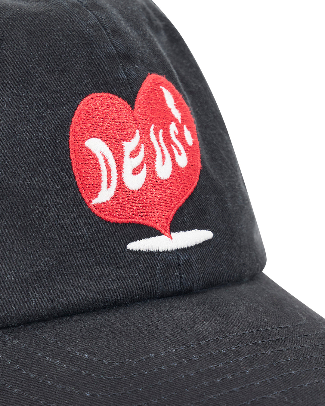 DEUS EX MACHINA DEEP CUT DAD CAP - BLACK