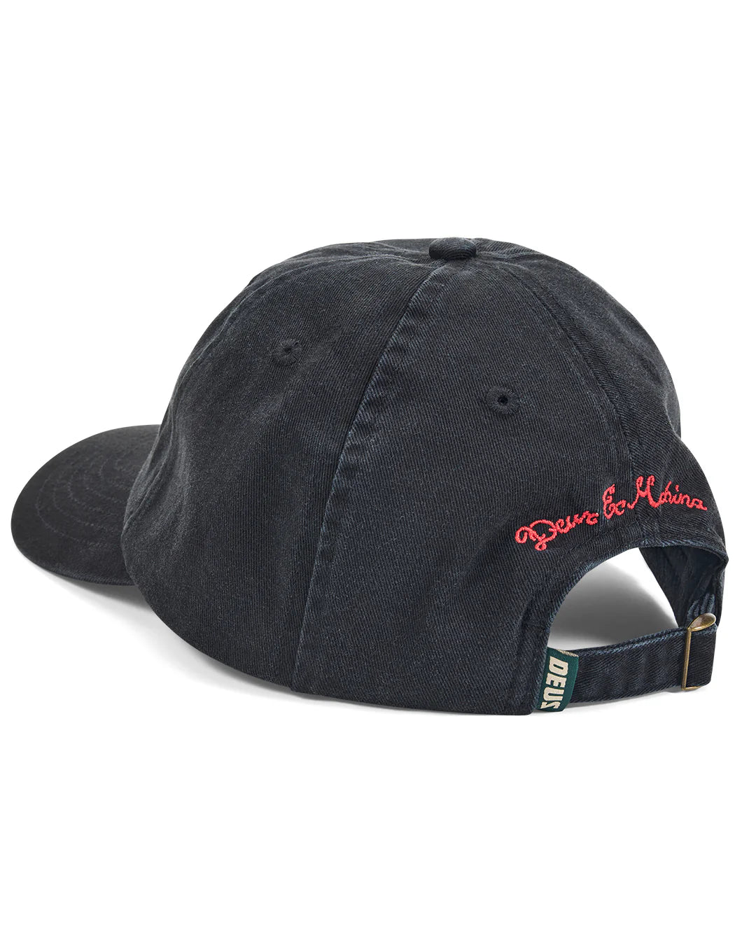 DEUS EX MACHINA DEEP CUT DAD CAP - BLACK