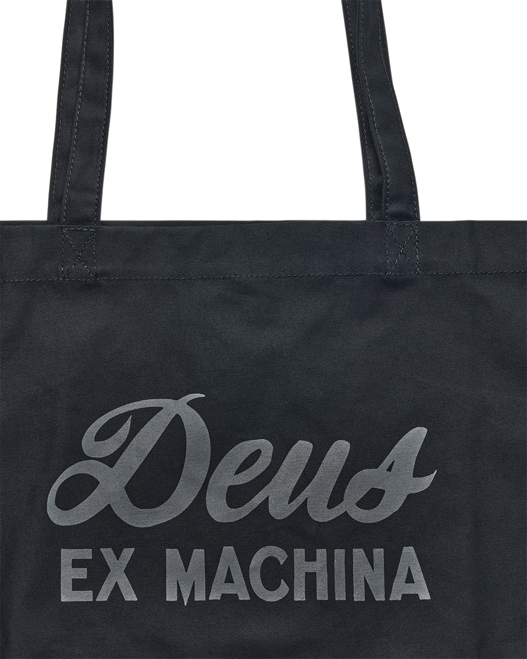 DEUS EX MACHINA SHOP TOTE BAG - BLACK