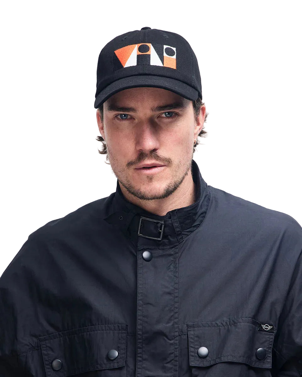 Deus Ex Machina Mini Mosaic Cap — Black — front view