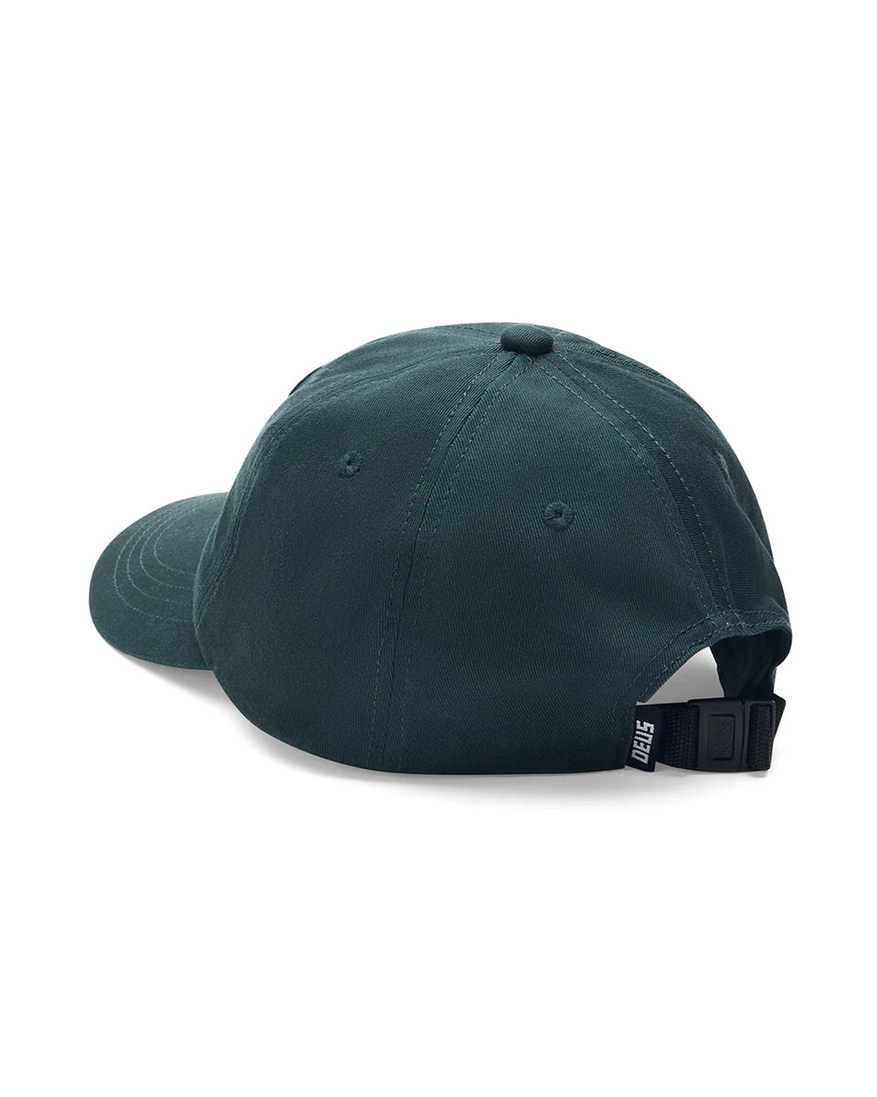 Deus Ex Machina Mini Insignia Cap — Race Green — view 3