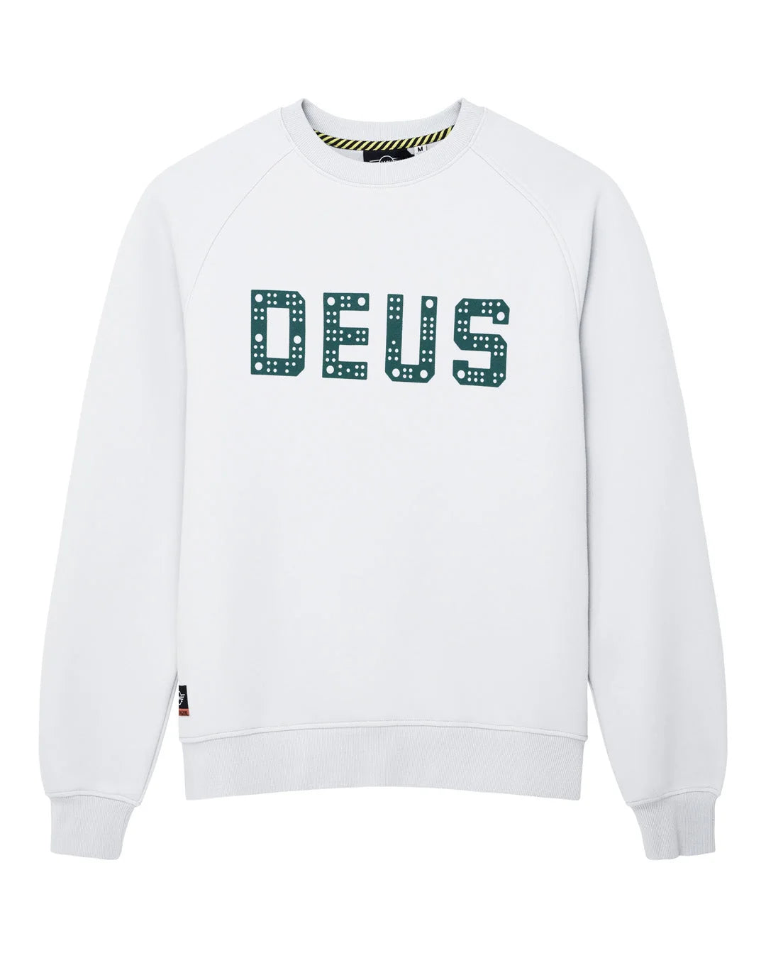 DEUS EX MACHINA BLOCK DRILL CREW - ALUMINIUM