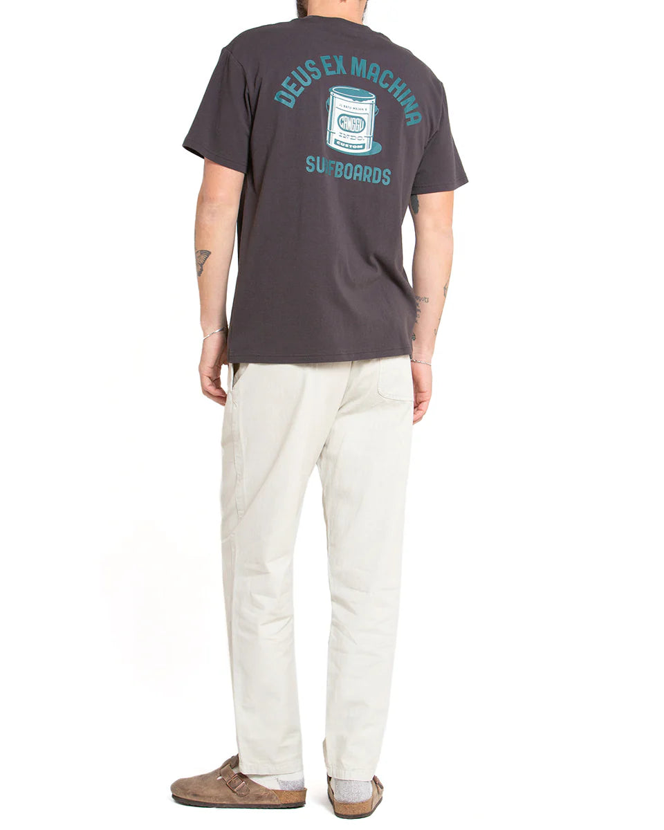 DEUS EX MACHINA CANGGU ADDRESS TEE - ANTHRACITE