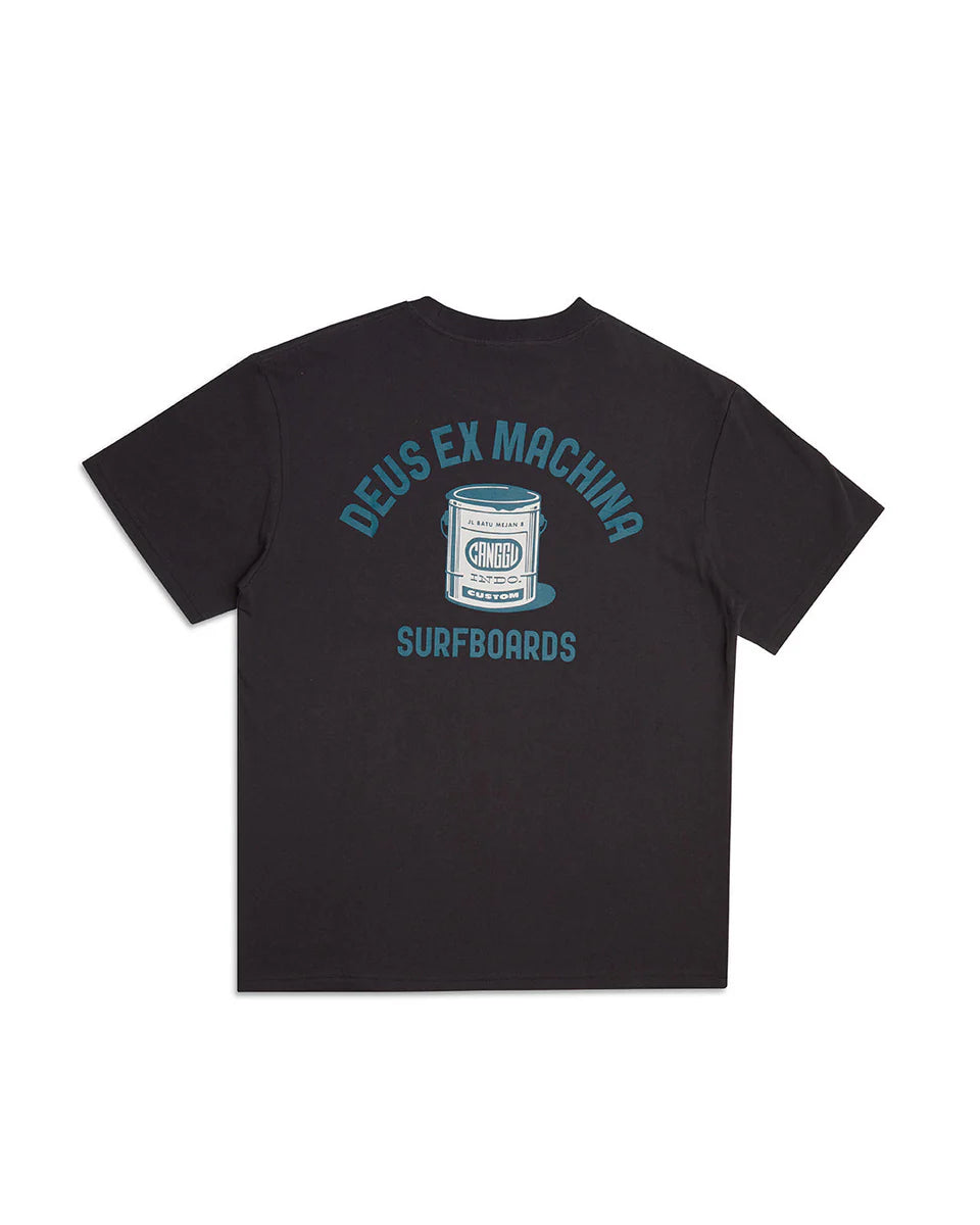DEUS EX MACHINA CANGGU ADDRESS TEE - ANTHRACITE