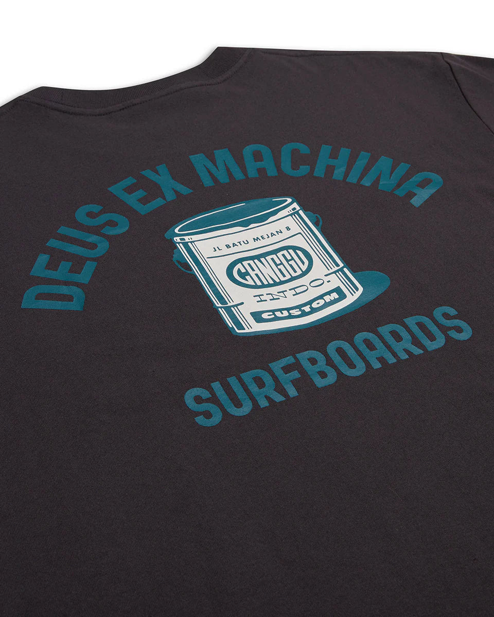 DEUS EX MACHINA CANGGU ADDRESS TEE - ANTHRACITE