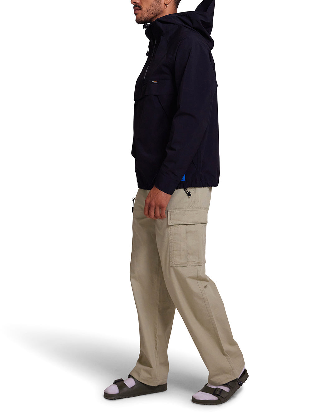 DEUS EX MACHINA RIPTIDE SMOCK JACKET - BLACK
