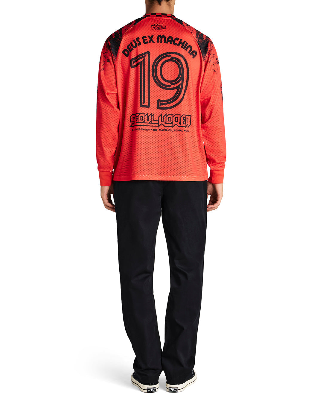 DEUS EX MACHINA CENTRE SPOT MOTO JERSEY - FIESTA