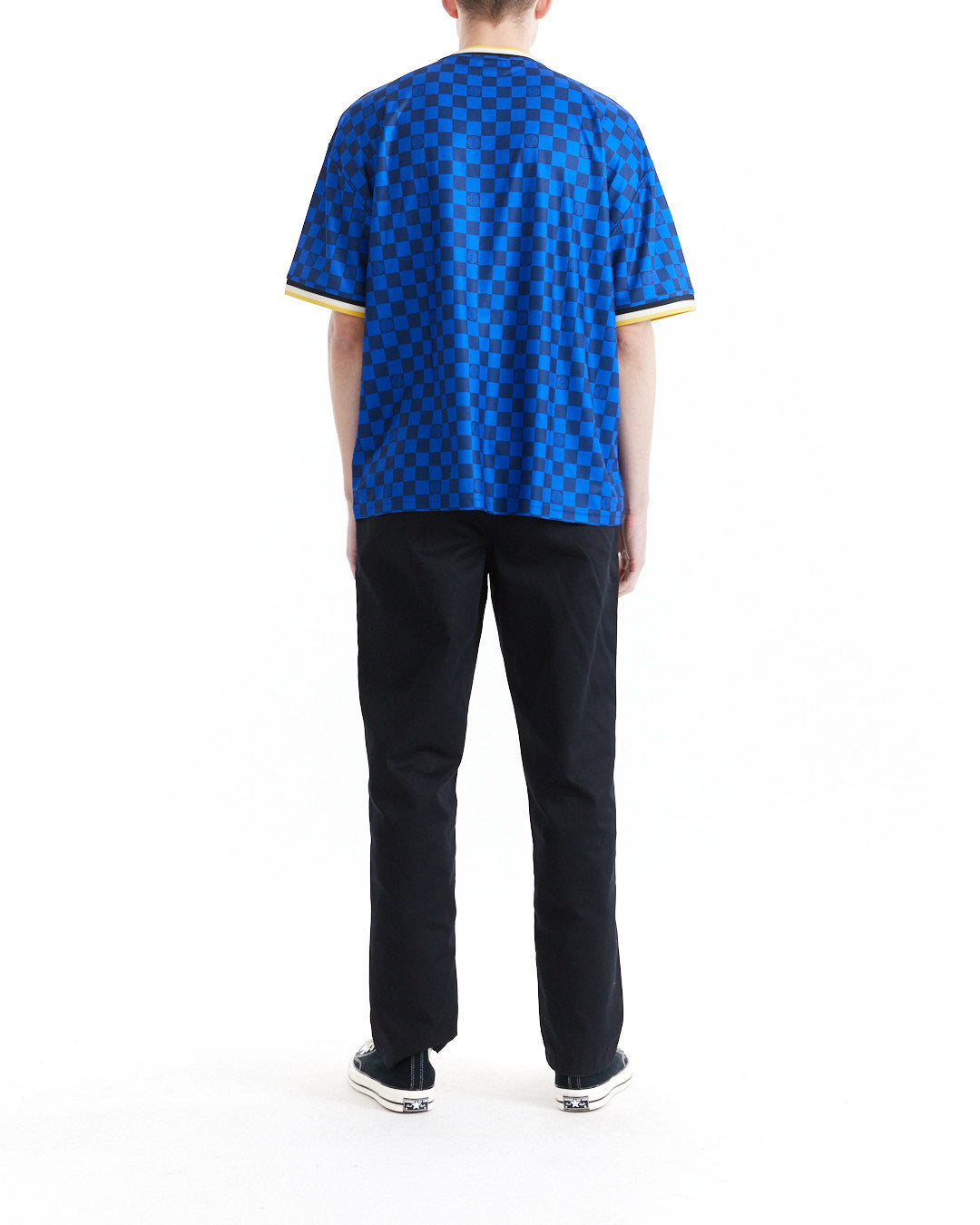 DEUS EX MACHINA SHOWROOM MOTO JERSEY - LAPIS BLUE