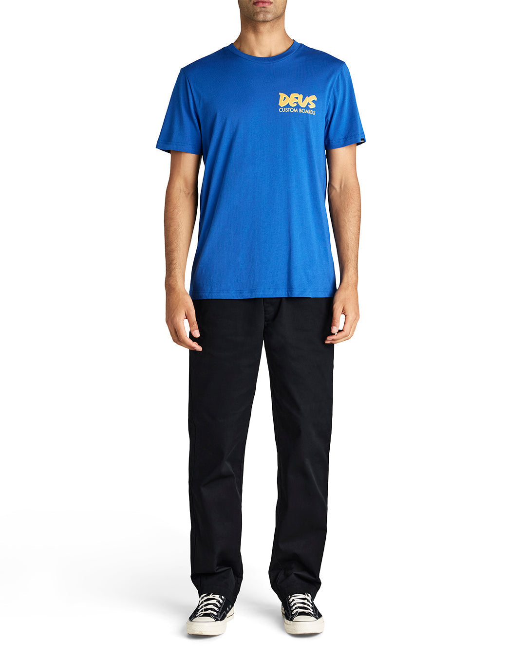 DEUS EX MACHINA GONZ TEE - BRIGHT COBALT