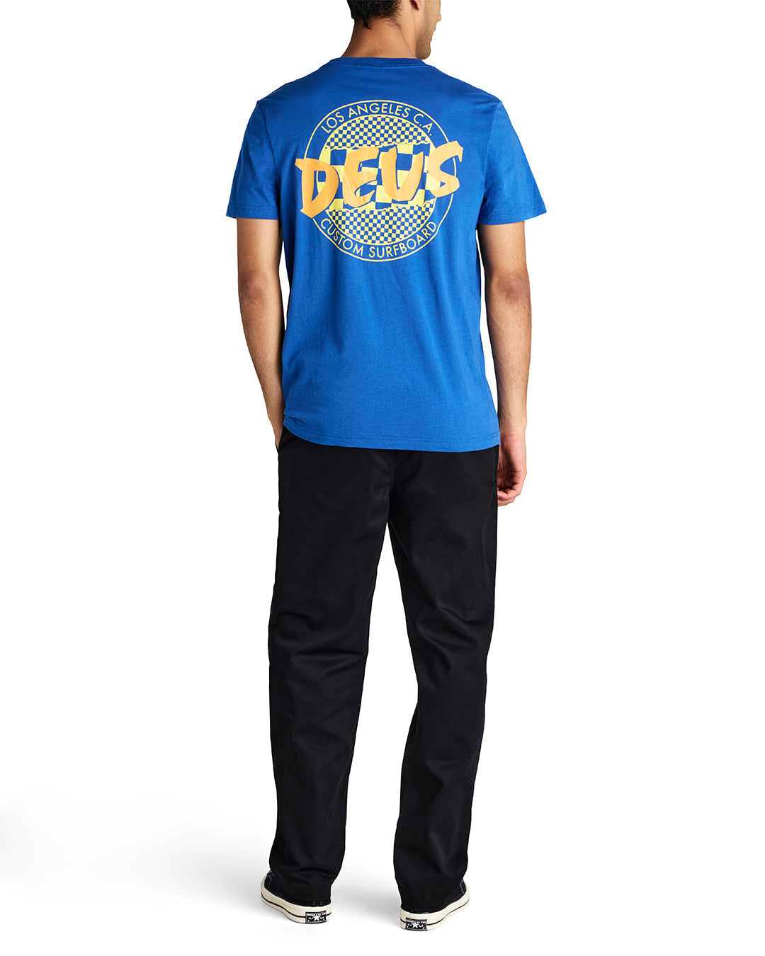DEUS EX MACHINA GONZ TEE - BRIGHT COBALT