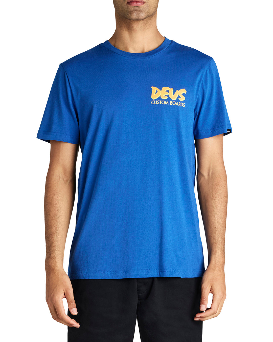 Gonz Tee - Bright Cobalt|Model