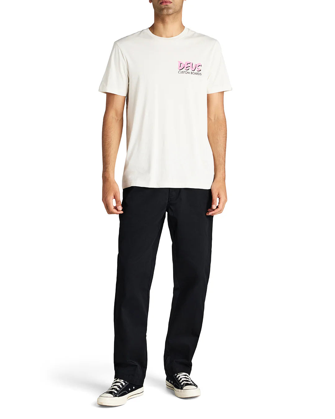 DEUS EX MACHINA GONZ TEE - VINTAGE WHITE