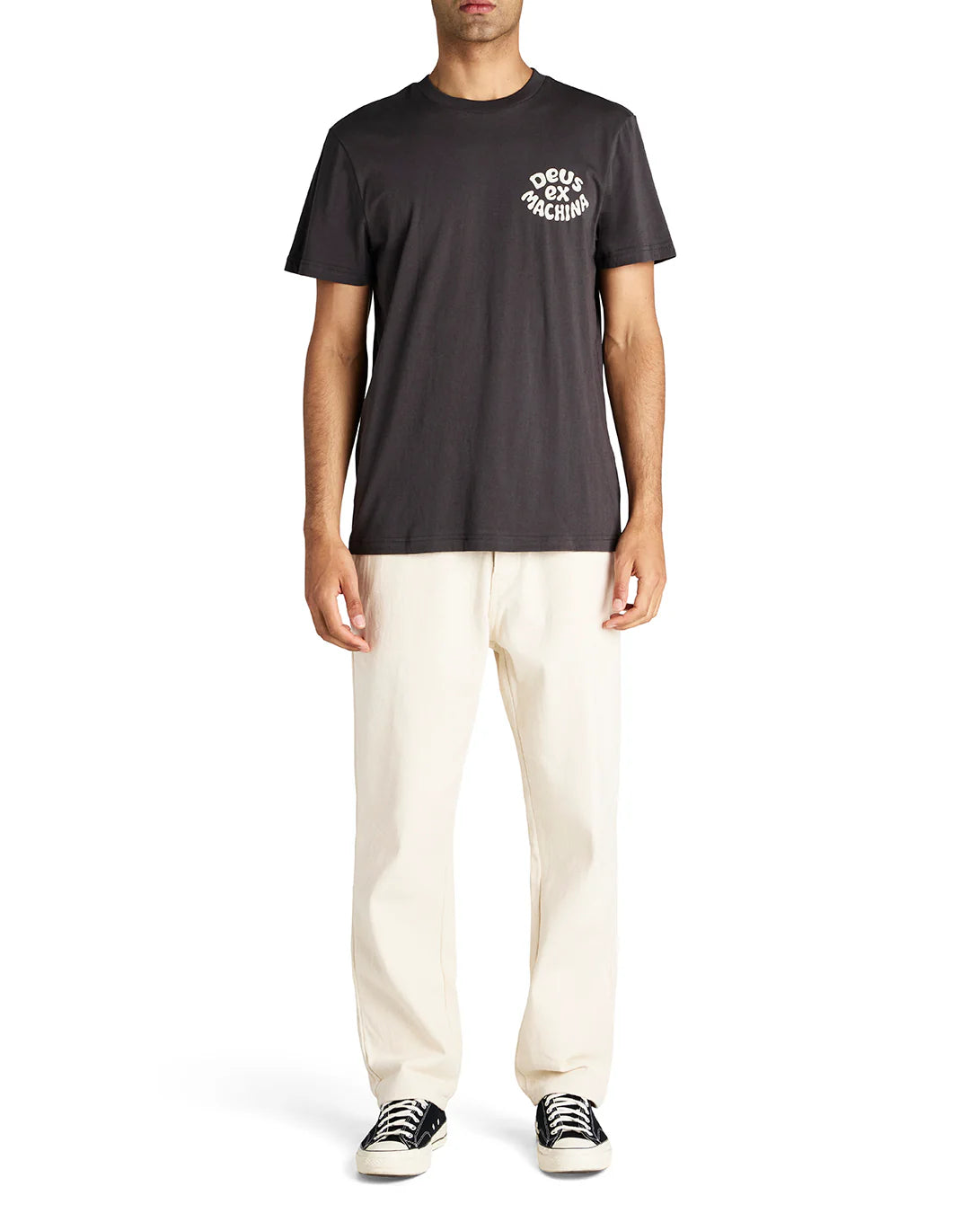 DEUS EX MACHINA SQUEAK TEE - ANTHRACITE
