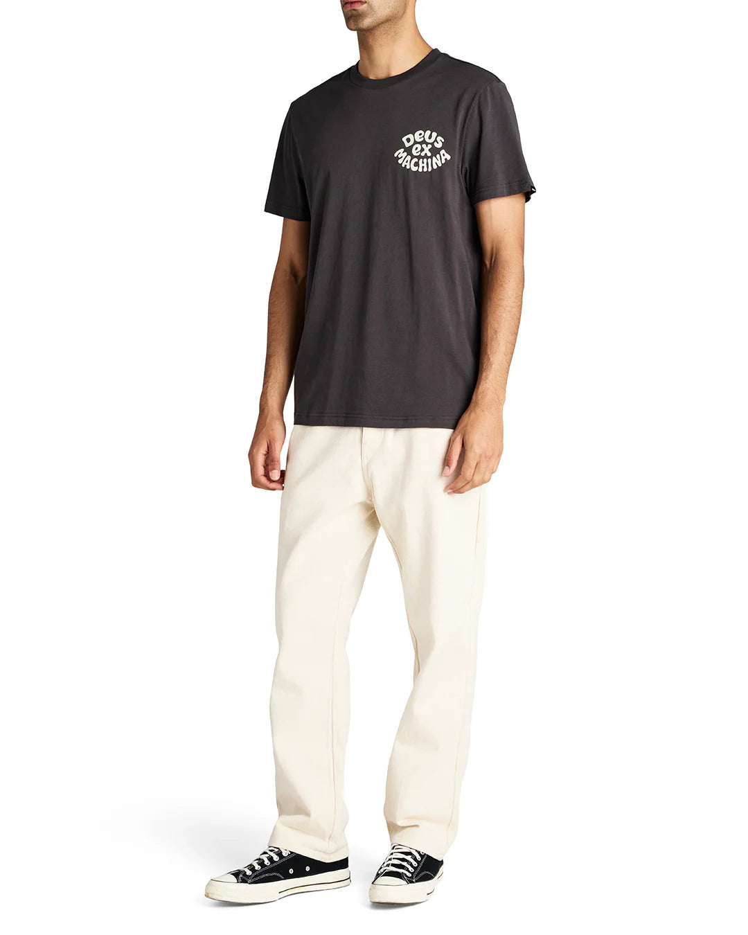 DEUS EX MACHINA SQUEAK TEE - ANTHRACITE