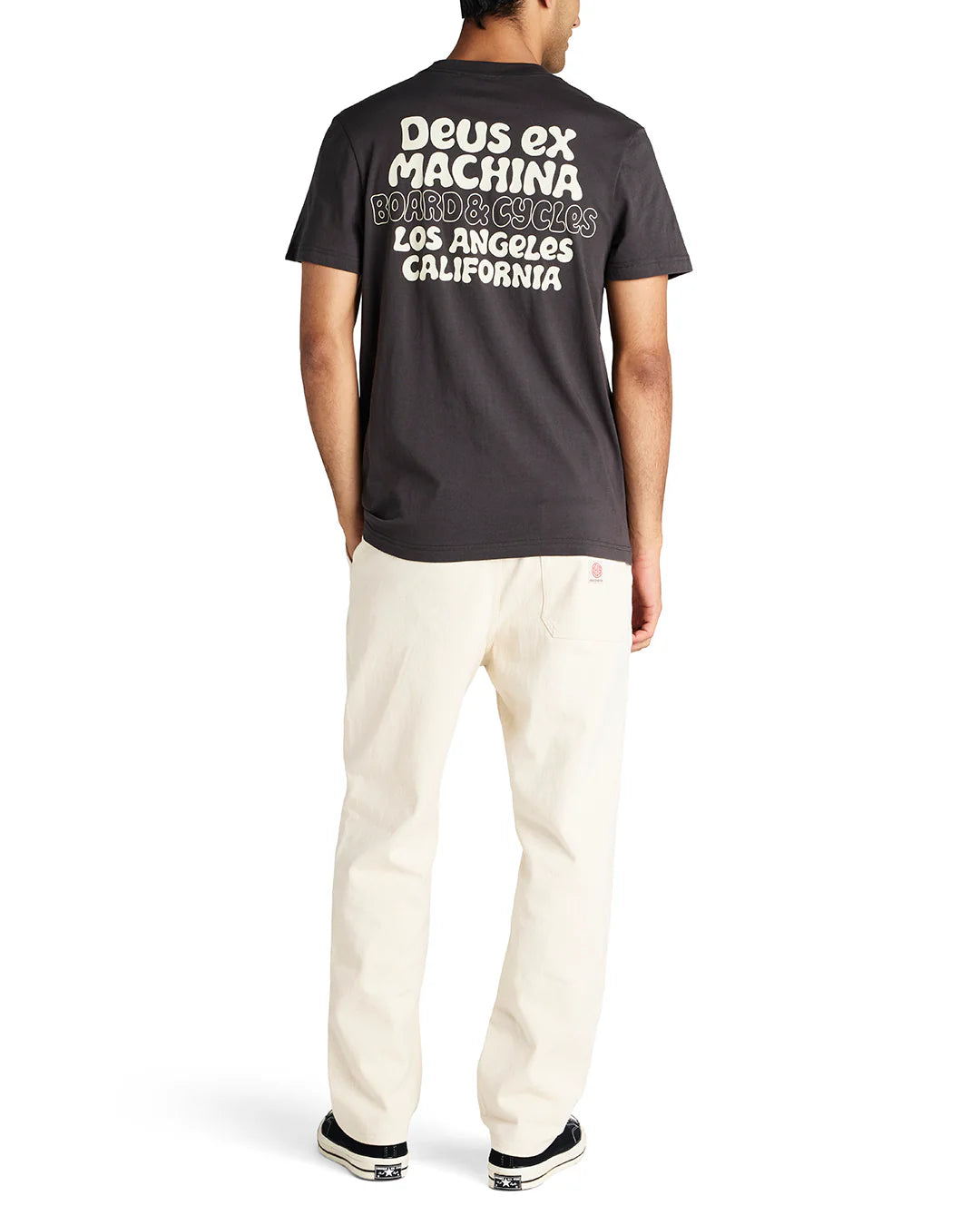 DEUS EX MACHINA SQUEAK TEE - ANTHRACITE