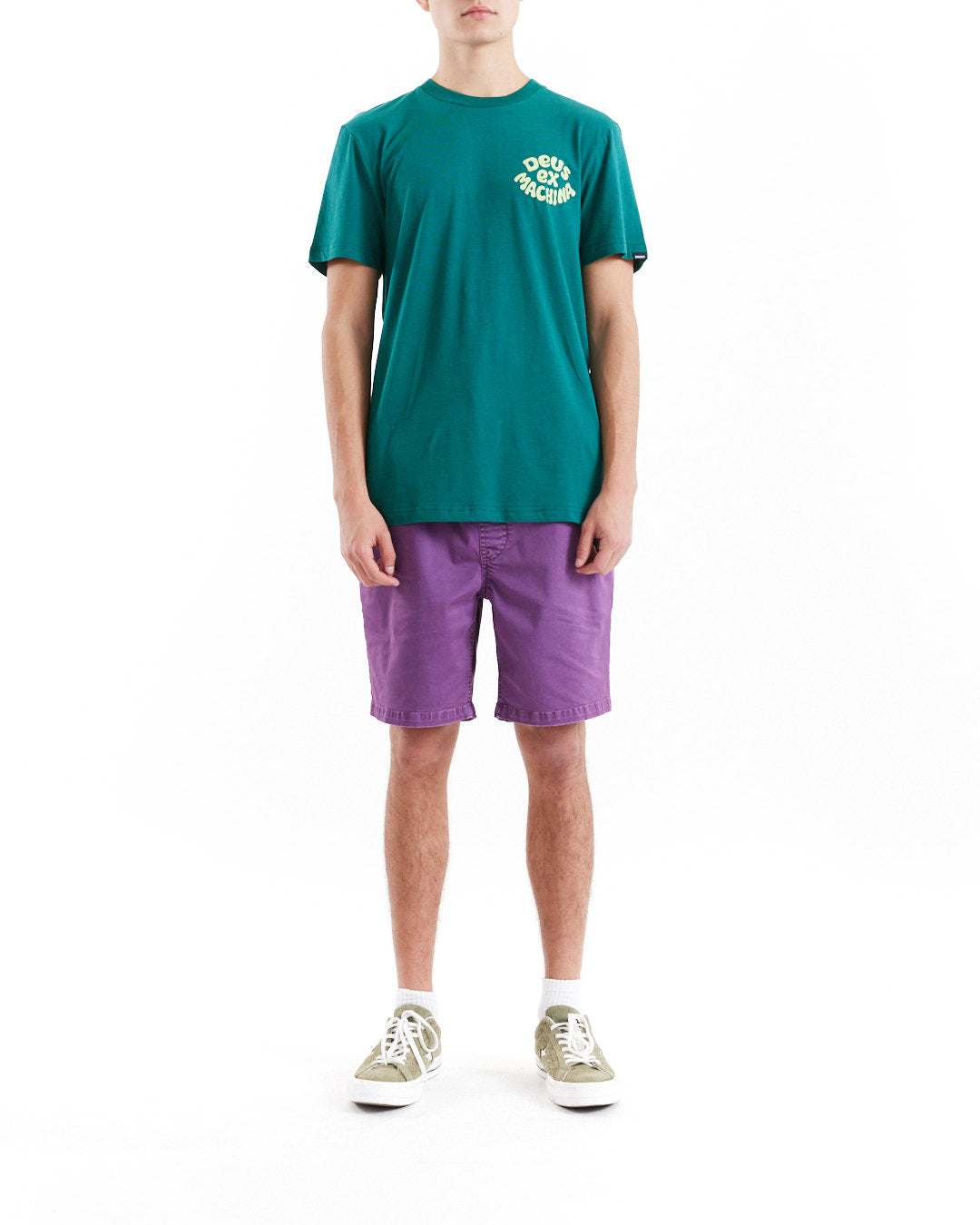 DEUS EX MACHINA SQUEAK TEE - BAYBERRY