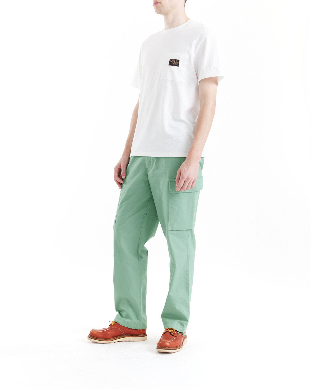 DEUS EX MACHINA TERRACE POCKET TEE - VINTAGE WHITE