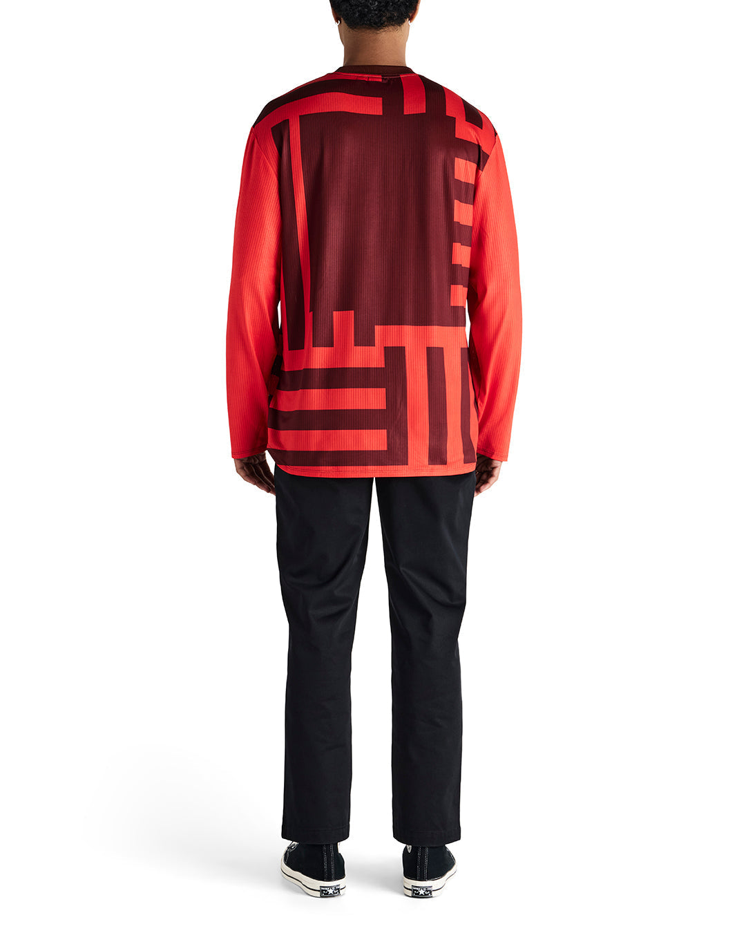 DEUS EX MACHINA BLACKOUT MOTO JERSEY - ORANGE