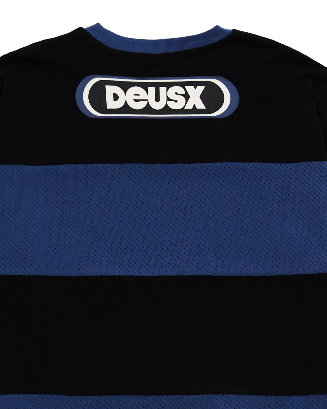 DEUS EX MACHINA VILANDER MOTO JERSEY - MECHANIC BLUE COMBO