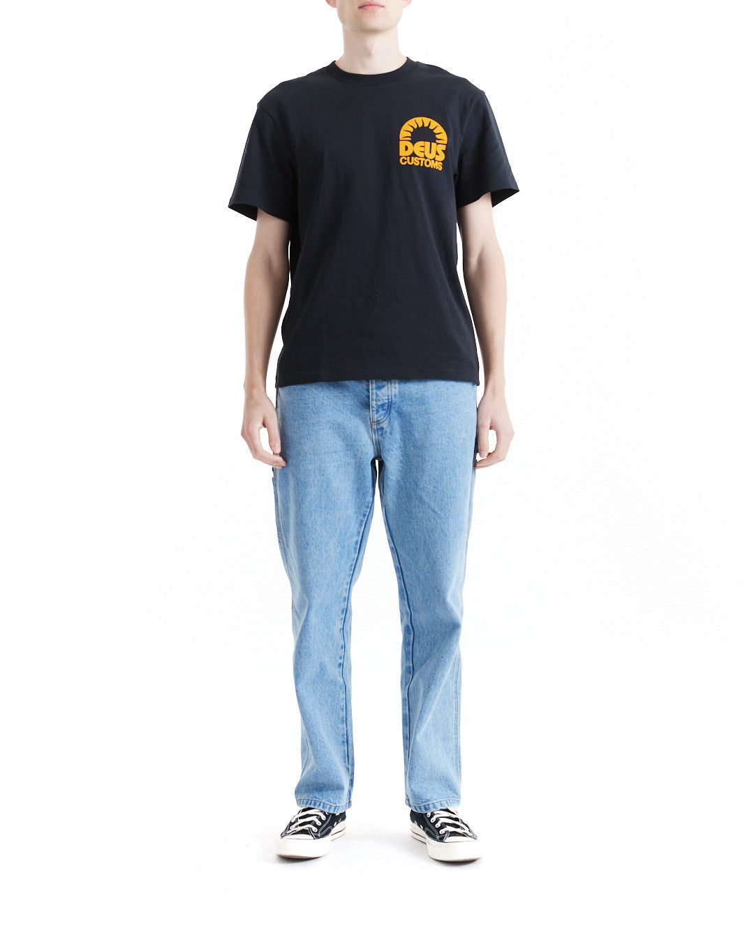 DEUS EX MACHINA MELODIES TEE - ANTHRACITE