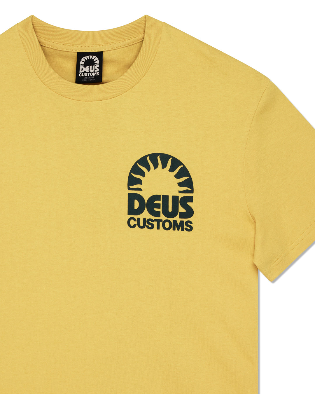 DEUS EX MACHINA MELODIES TEE - MIMOSA GOLD