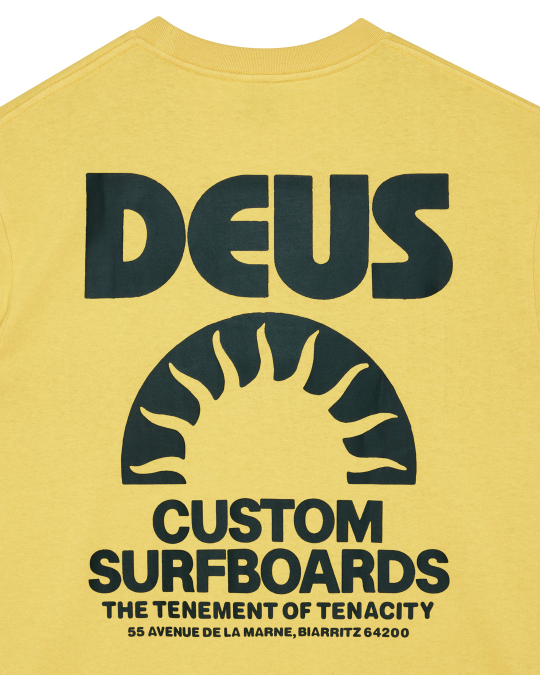 DEUS EX MACHINA MELODIES TEE - MIMOSA GOLD