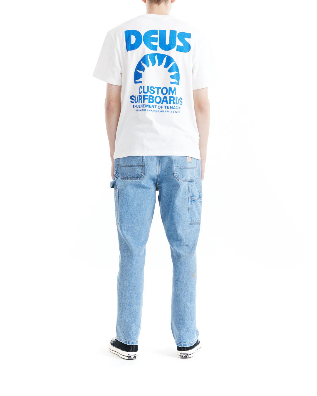 DEUS EX MACHINA MELODIES TEE - VINTAGE WHITE