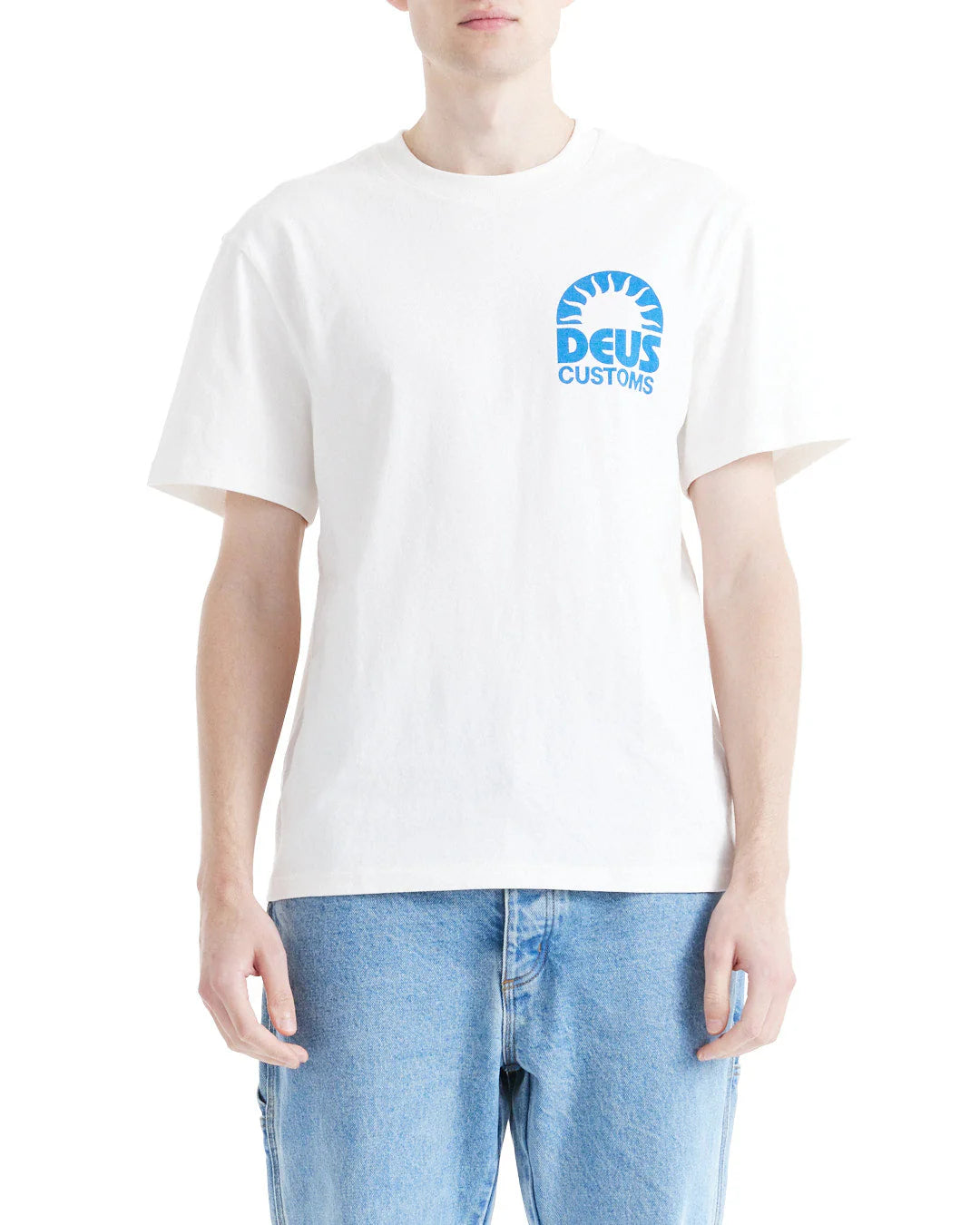 DEUS EX MACHINA MELODIES TEE - VINTAGE WHITE