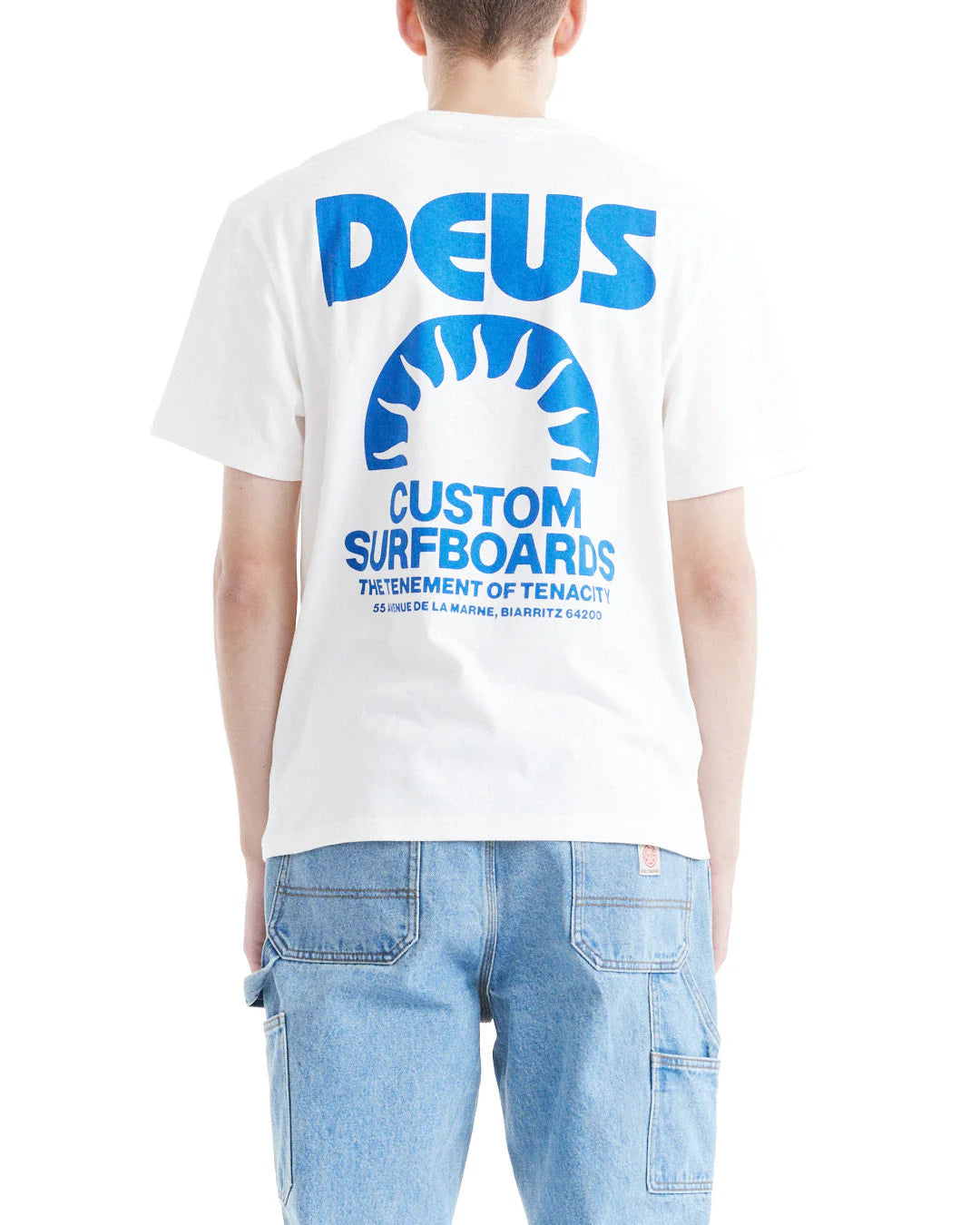 DEUS EX MACHINA MELODIES TEE - VINTAGE WHITE